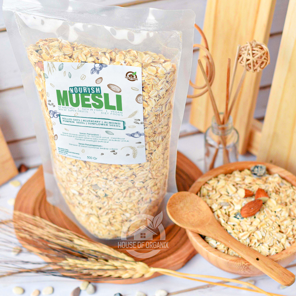 

Nourish Muesli 500gr