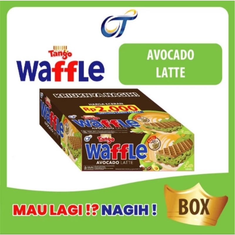 

Tango Waffle Avocado Latte 25g isi 12pcs