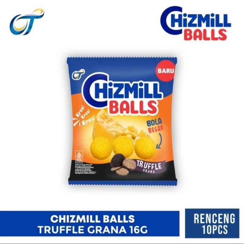 

Chizmill Balls Truffle Grana 16g ( 1 rcg isi 10pcs )