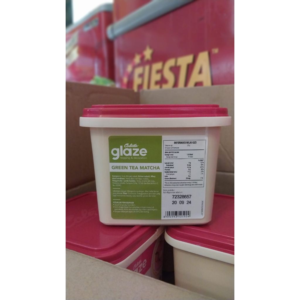 

Glaze Colatta Greentea 1kg