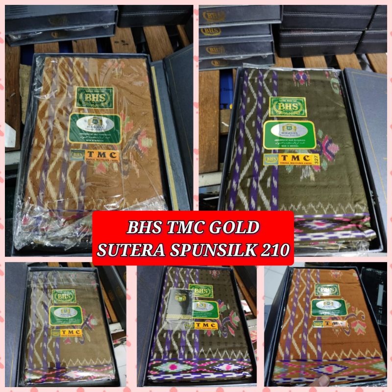 SARUNG BHS TMC GOLD SUTRA SPUNSILK 210 ORIGINAL