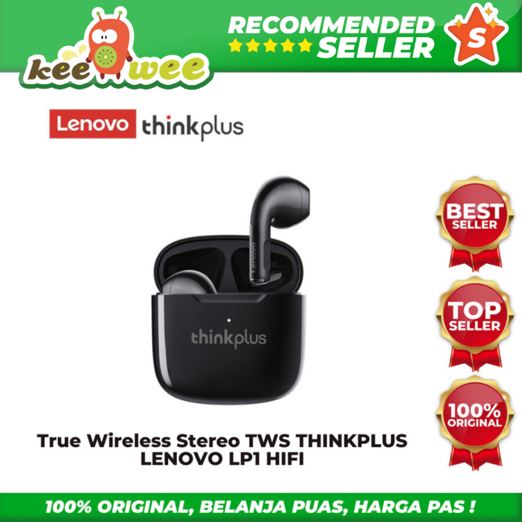 True Wireless Stereo TWS THINKPLUS LENOVO LP1