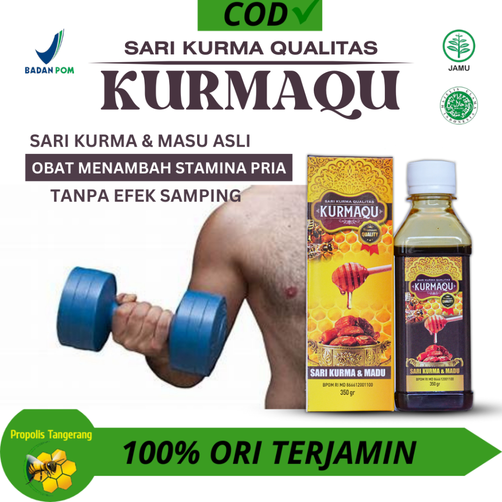 Obat Penambah Stamina Pria,Madu Kuat Tahan Lama,Gangguan Rangsangan,Impotensi,Lemah Syahwat - Kurmaq
