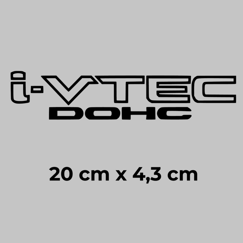 Cutting Sticker I-vtec DOHC