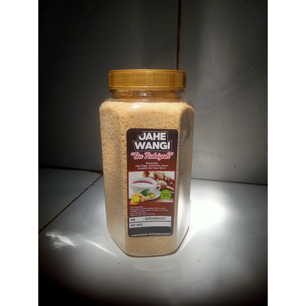 

JAHE WANGI INSTAN BU RUBIYAH 500 GRAM