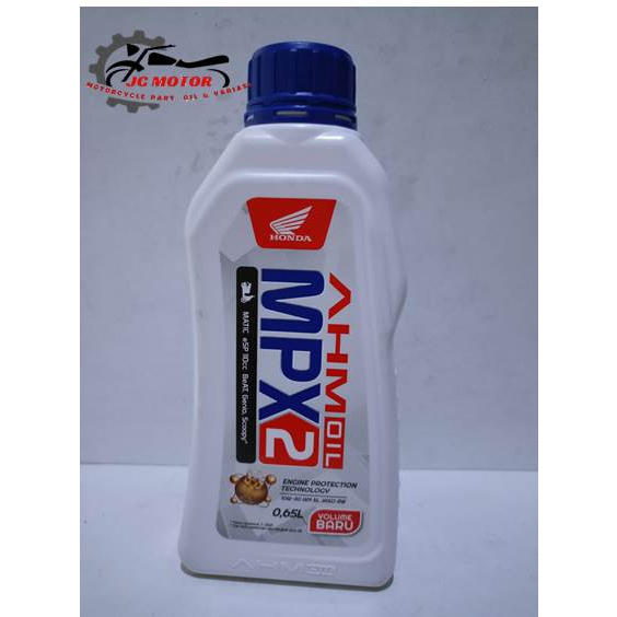 AHM OIL MPX 2, Oli Motor Matik Recomendasi Honda Isi 650 ML