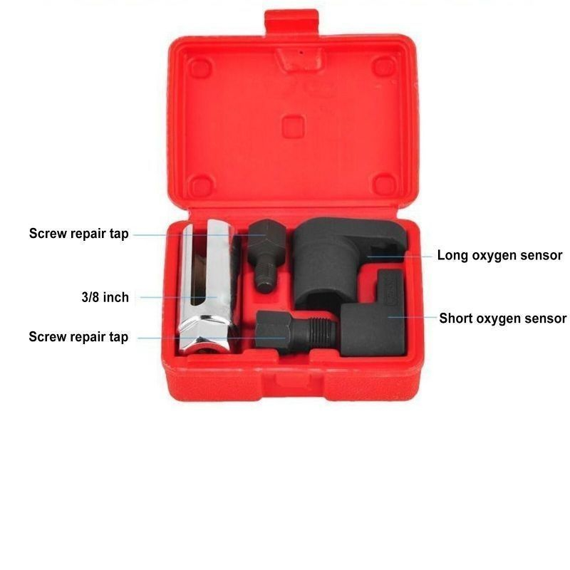 5pcs/Set Kunci Sensor O2 Kunci Oksigen Sensor Kunci Sensor O2 Mobil Kunci Sensor Oksigen Mobil