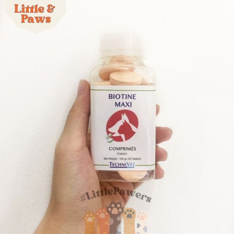 Technivet Biotine Maxi Vitamin Bulu Anjing Kucing