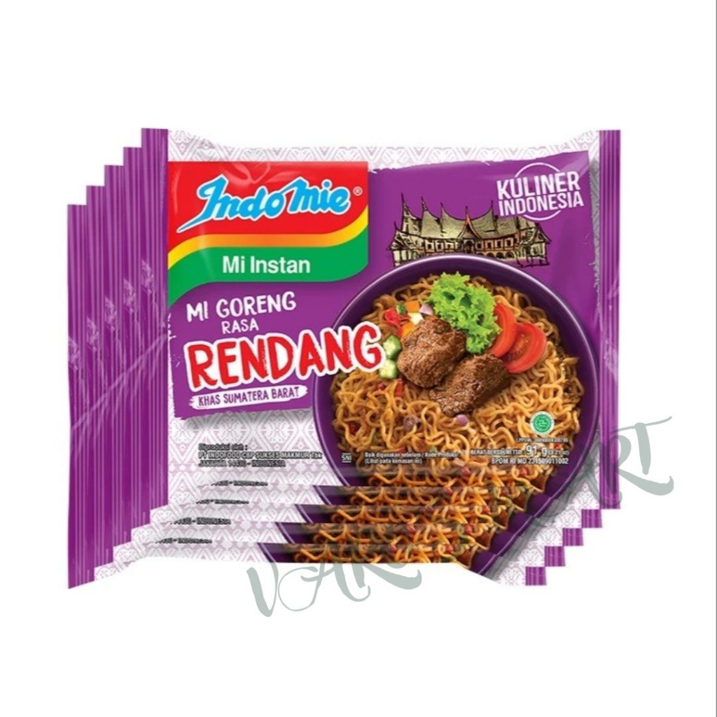 

ISI 5 INDOMIE RASA RENDANG