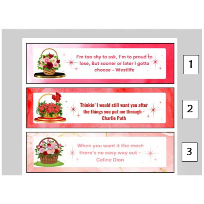 

Bookmark Pembatas Buku Edisi Bunga