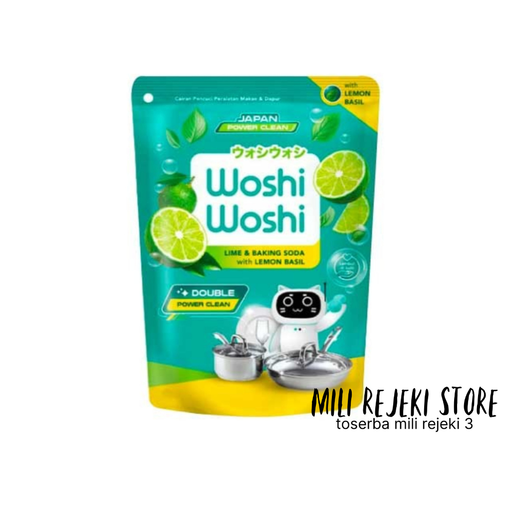 WOSHI WOSHI LEMON Pencuci Piring 75ml