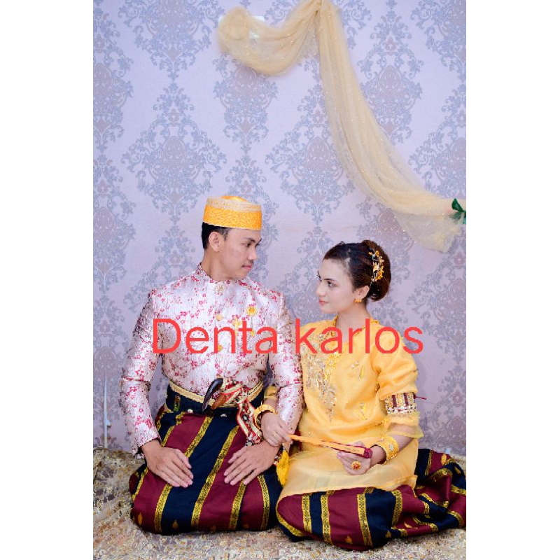 Denta Karlos jas Koko / jas tutup adat Bugis Makassar / jas pengantin/ jas prewedding pengantin Bugi