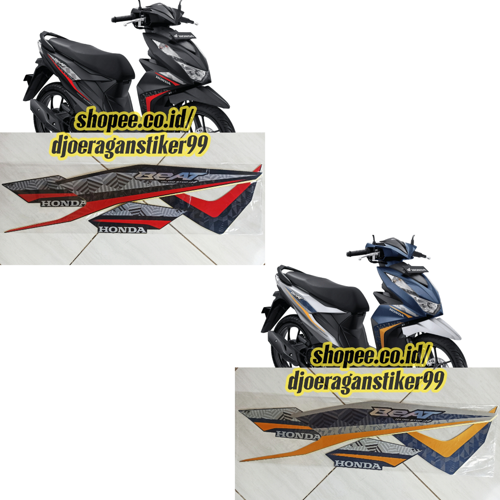 striping stiker lis beat cbs 2021 idling stop, striping honda beat 2021, stiker beat cbs iss 2021 id
