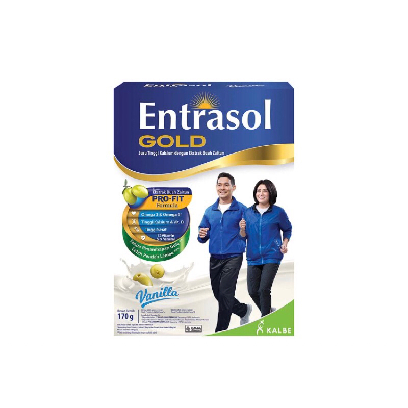 

Susu entrasol gold 170g vanilla chocolate