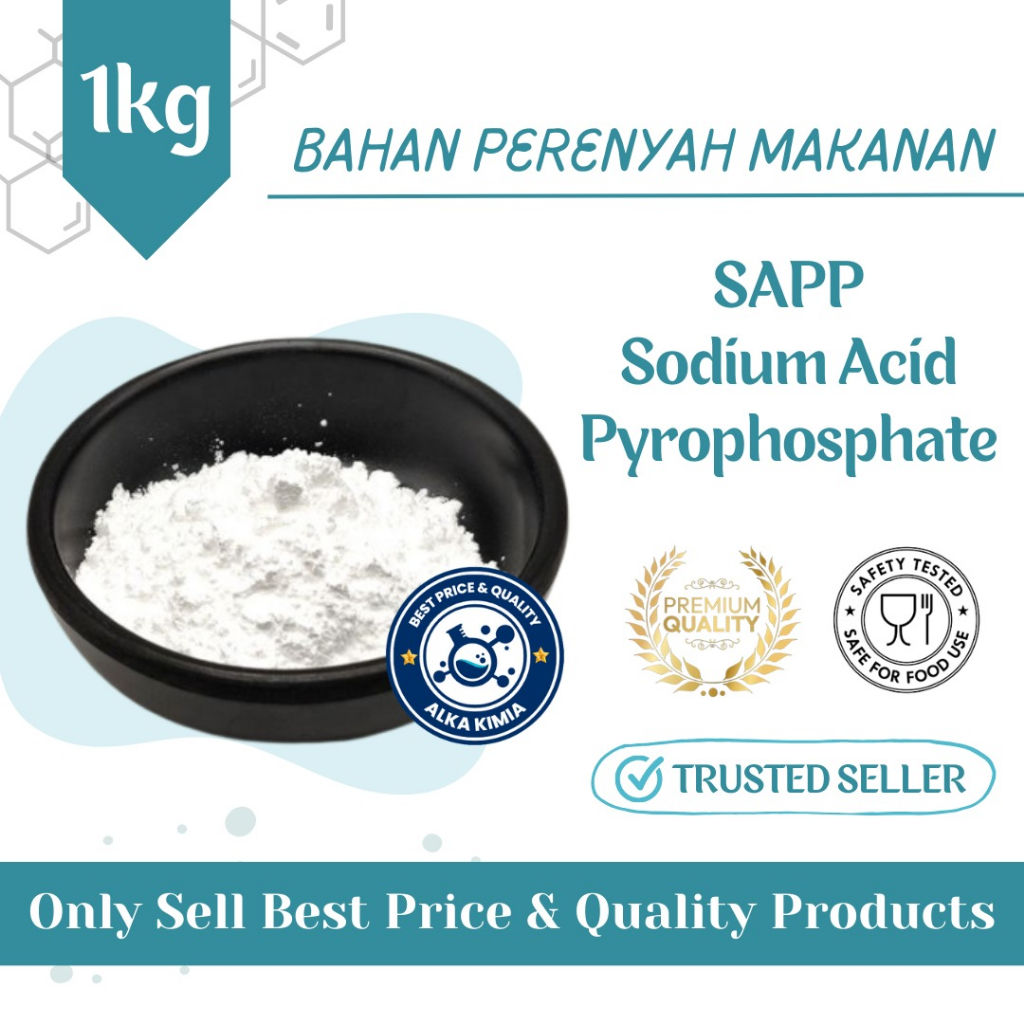 

TERMURAH SAPP 1kg Perenyah Gorengan Sodium Acid Pyrophosphate Thailand