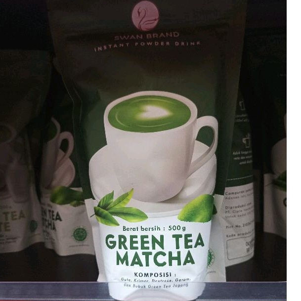 

Bubuk Minuman Swan Brand /500gr / Green Tea
