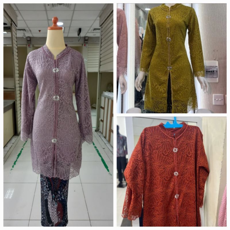 KEBAYA KUTU BARU MODERN  / KUTU BARU TUNIK / KEBAYA TUNIK / SERAGAMAN KEBAYA