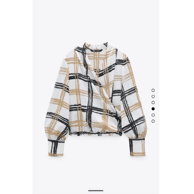 Satin Printed Shirt Zara Sale