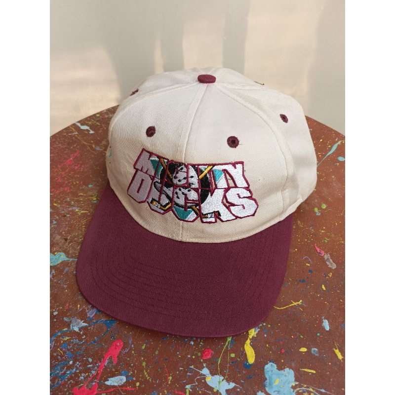 Topi Mighty Ducks Vintage Snapback Snapbacks Cap Caps Hat Hats