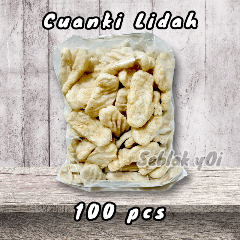 

Cuanki Lidah isi 100 pcs