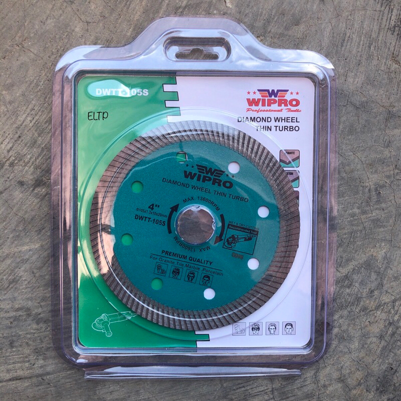 MATA POTONG KERAMIK THIN TURBO 4" WIPRO