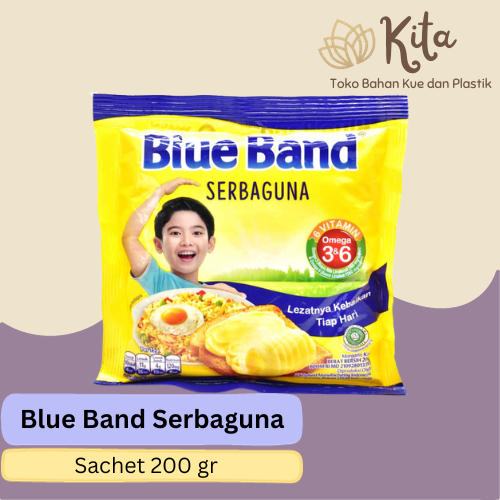 

Blue Band Margarin Serbaguna Sachet 200 gr