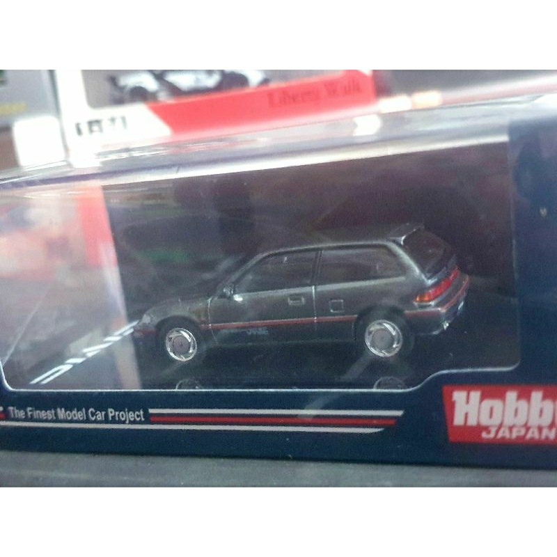 Diecast Hobby Japan Honda Civic EF9 Sir II Gray Metallic Segel