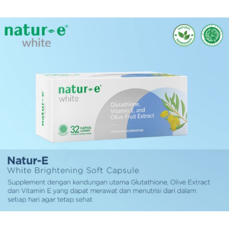 Nature E White 32 kapsul