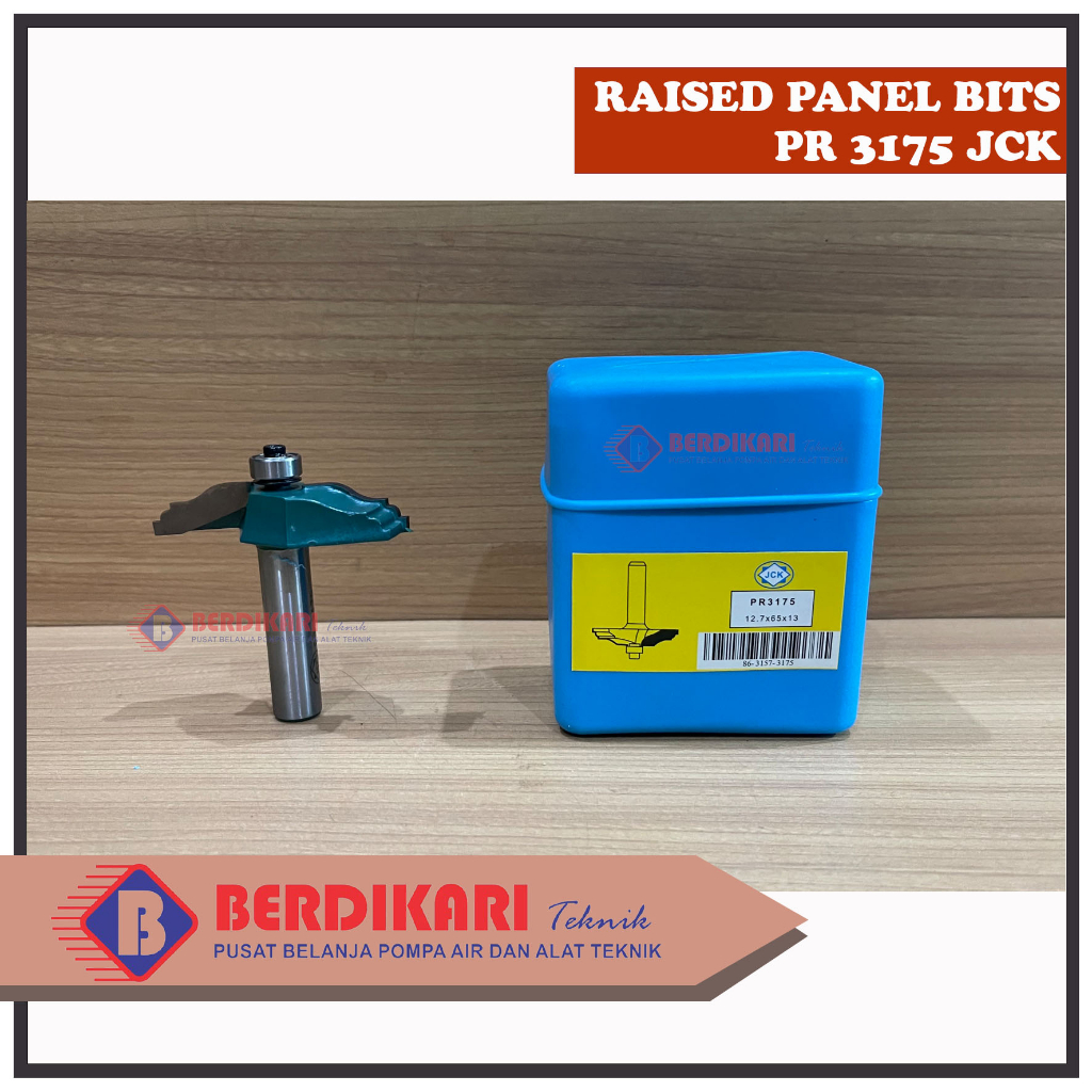 Mata Profil Router Wood Trimmer JCK 1/2" x 65 Raised Panel Bits 3175 PR3175 PR 3175