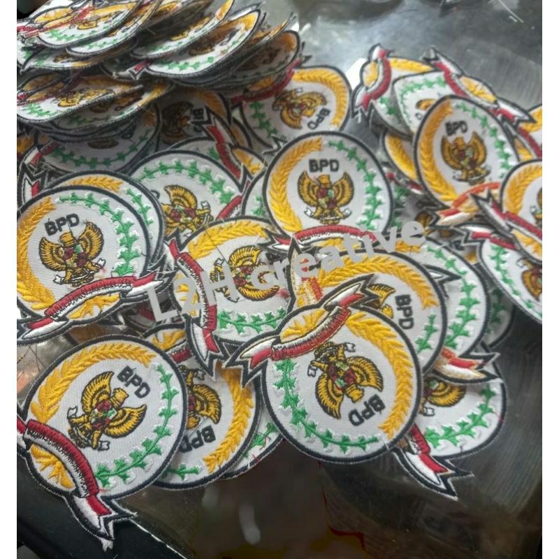 patch logo bordir BPD