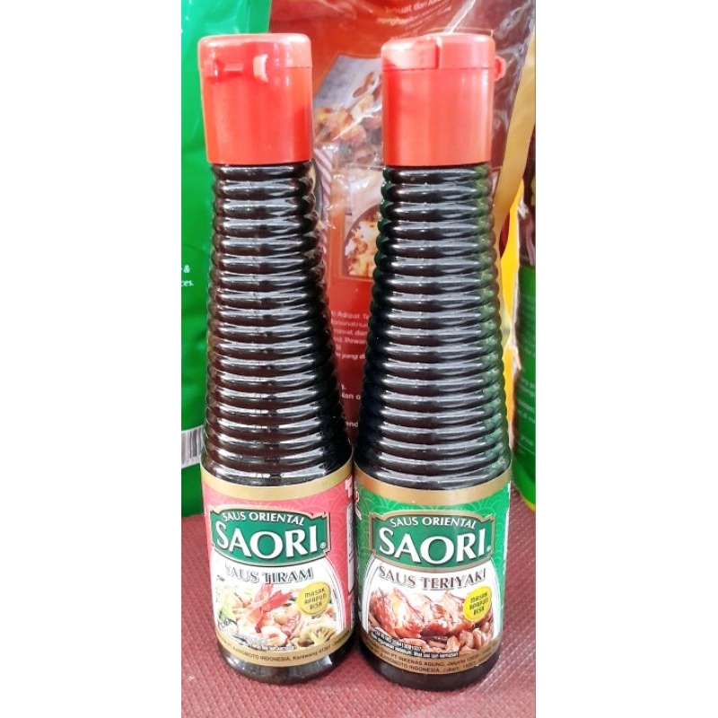 

Saori saus tiram / saus teriyaki 135ml