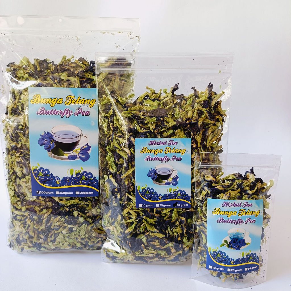 

teh bunga telang kering 100 gram