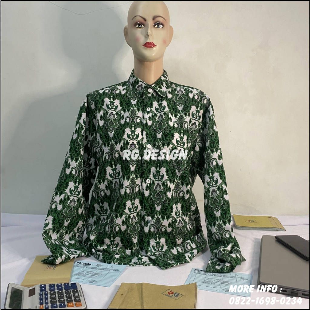 Batik Sekolah Karya Anak Bangsa Motif Pelangi C009 / Batik Sekolah SD - SMp - SMA