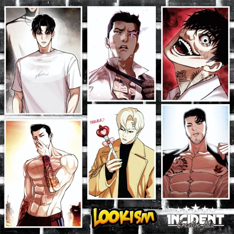Poster LOOKISM - Manhwa Lookism Karakter