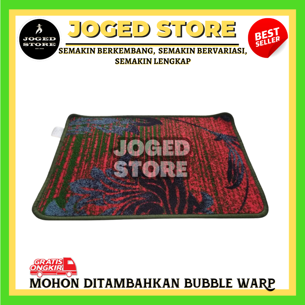 KESET KAKI BULU HALUS KARET BAWAH TEBAL KUAT | KESET KAKI