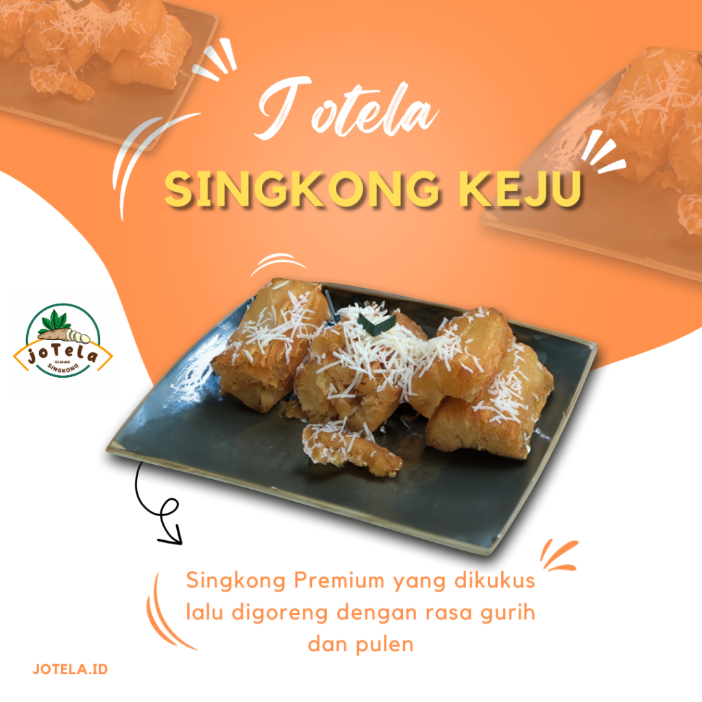 

SINGKONG KEJU JOGJA 500 gram FROZEN TINGGAL GORENG NIKMAT & BERGIZI