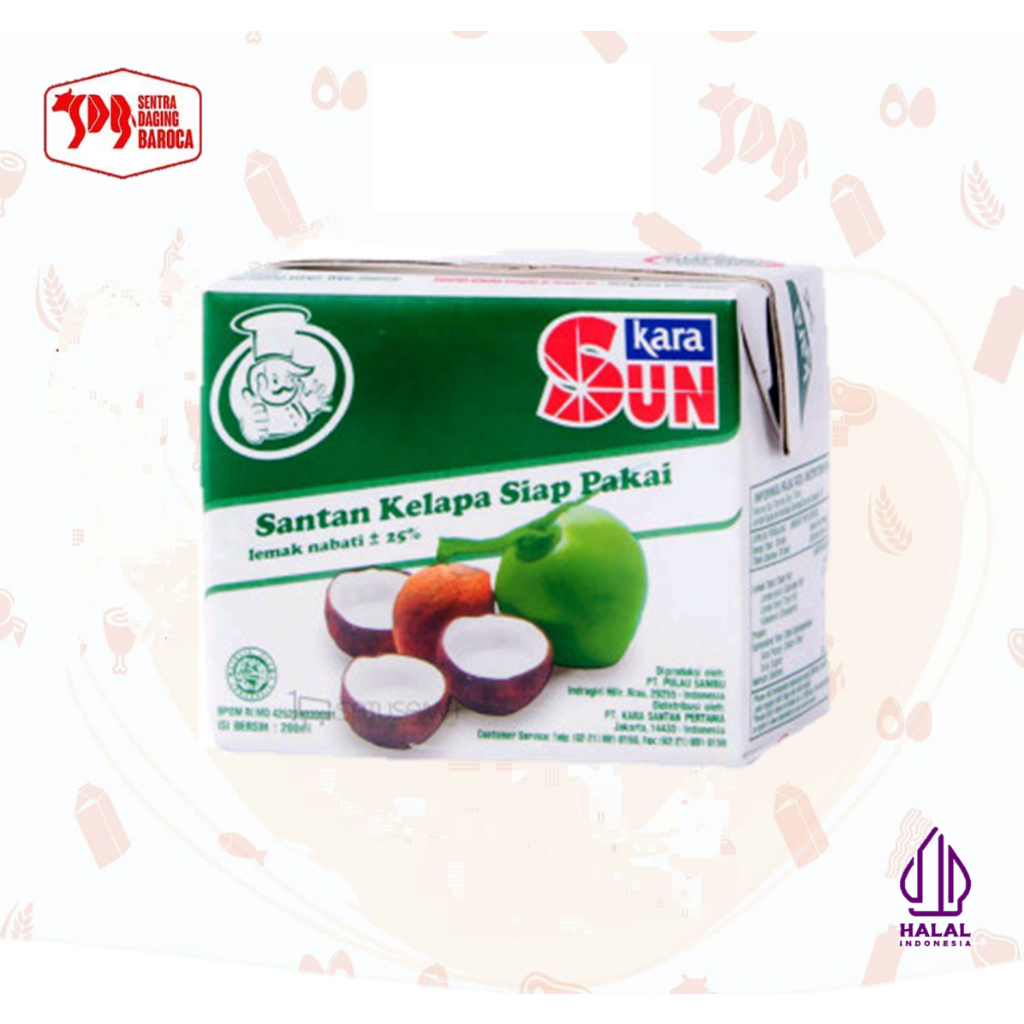 

Sun Kara Santan Kelapa 200ml