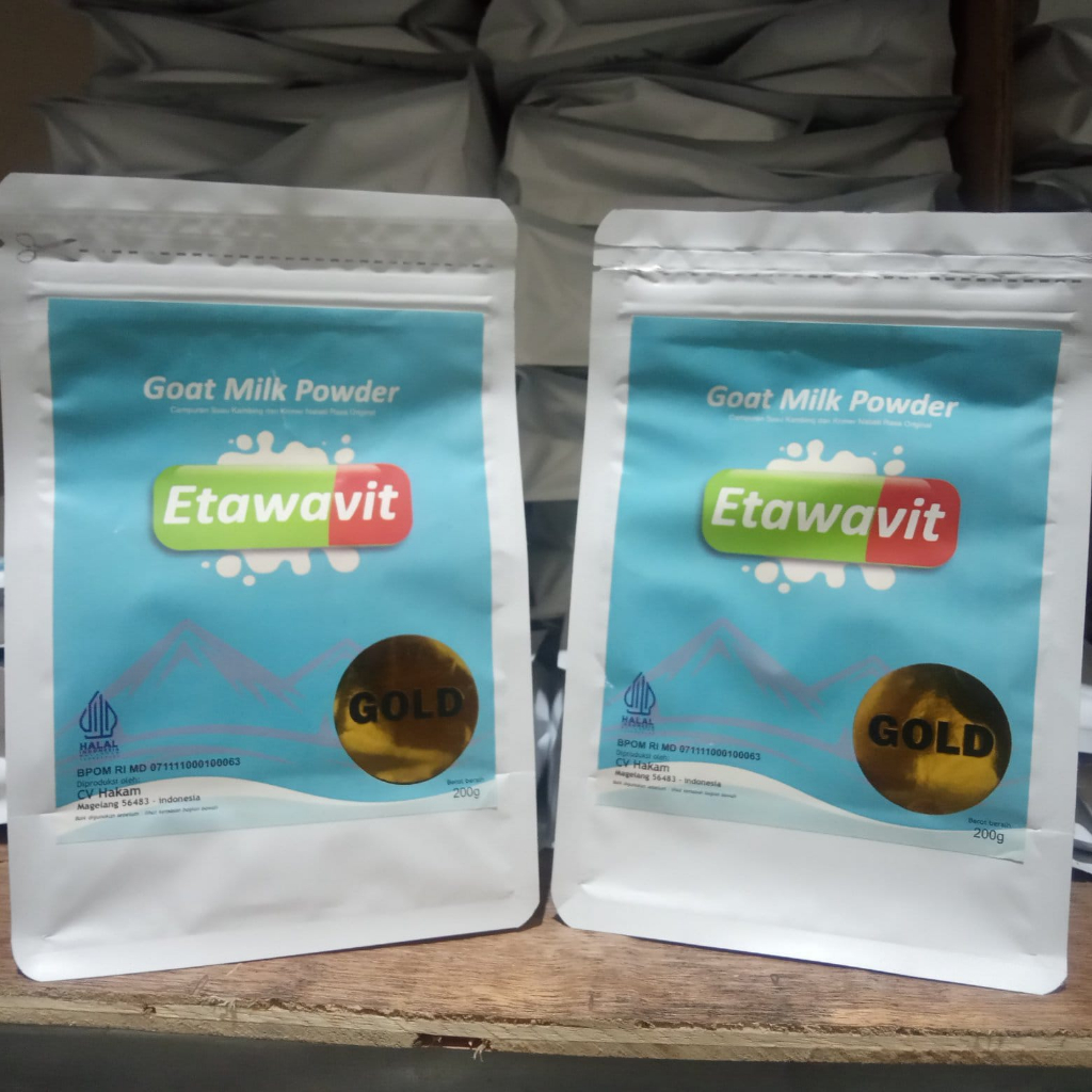 

Susu kambing ETAWAVIT rasa original 200 gram