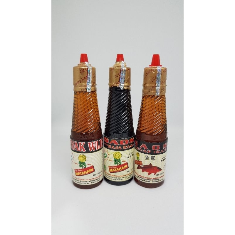 

PAKET EKONOMIS 3PCS UKURAN 100ML MINYAK WIJEN - SAOS RAJARASA - KECAP IKAN