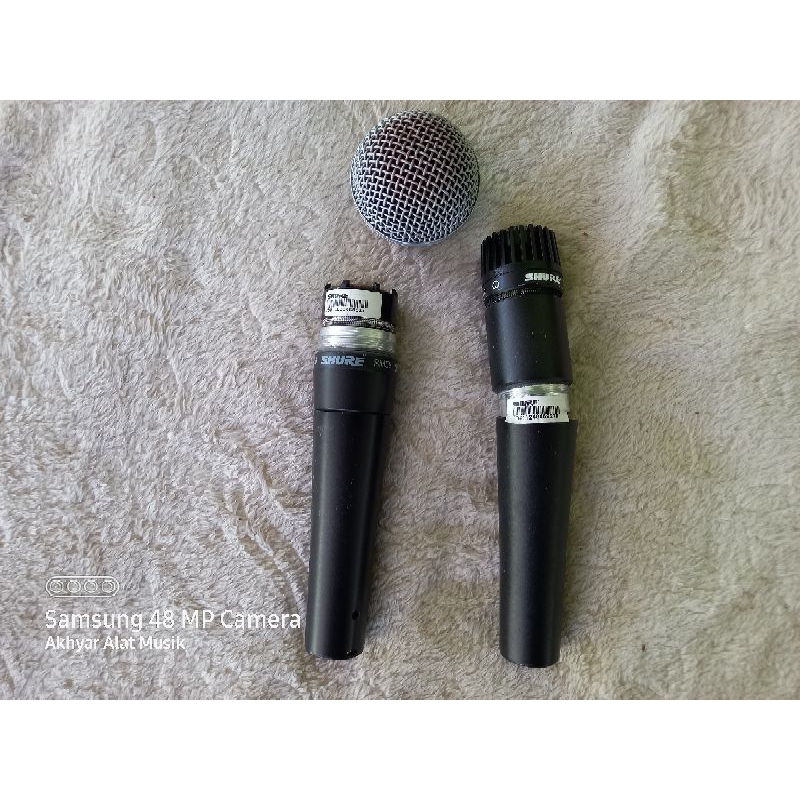 Microphone Shure sm58 original dan Shure sm57 Original Made in Mexico Borongan