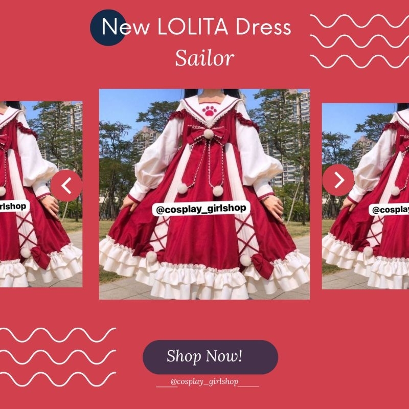cosplay lolita Dress Anime