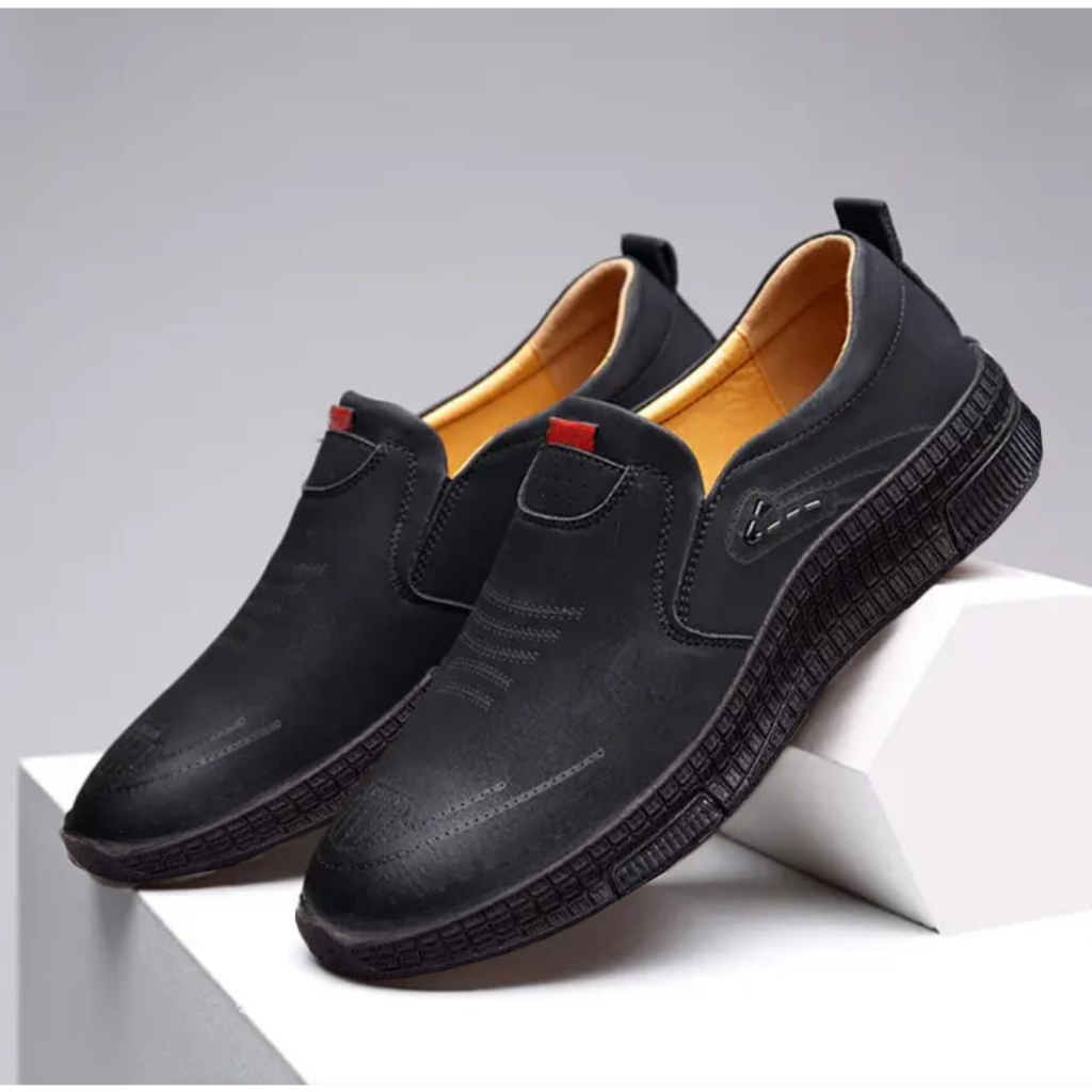 Divasneakers sepatu formal style sepatu slip on kulit premium sepatu selop sepatu sneakers pria casu