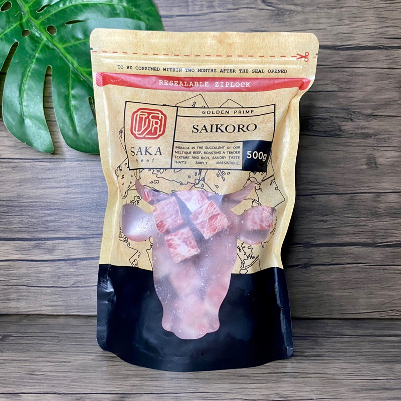 

Saka Beef Golden Prime Saikoro 500gr