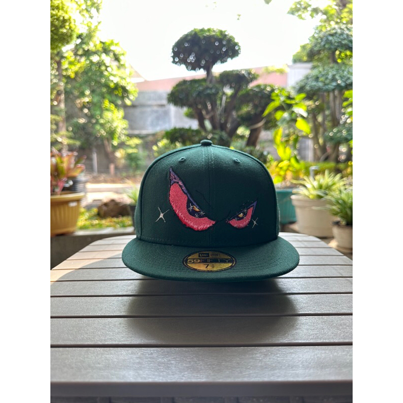 New Era Supreme “Eyes” Dark Green