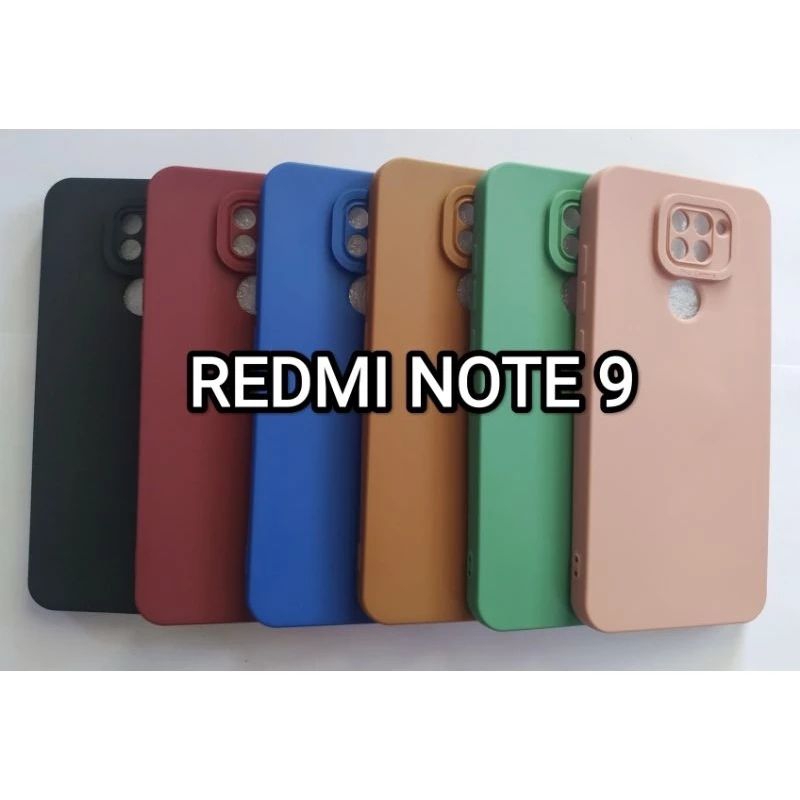Silicon Macaron Pro Camera Square Edge XIAOMI Redmi Note 9, Redmi Note 9 Pro kesing Macaron pro Came