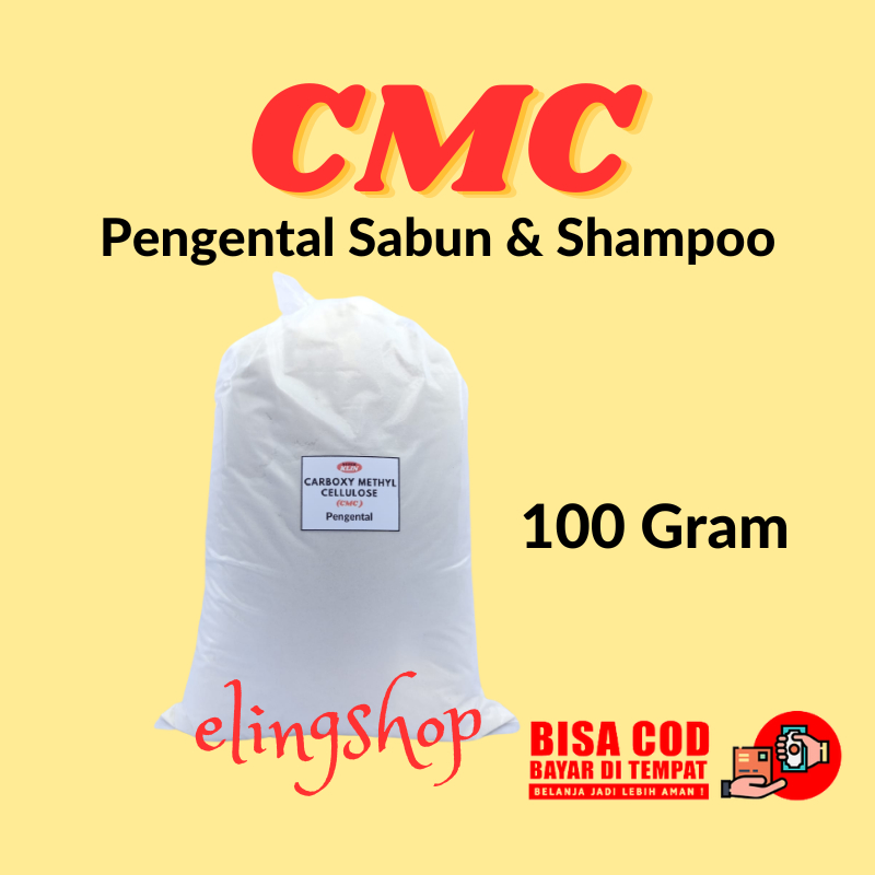 CMC Pengental Sabun Shampoo Carboxy Methyl Cellulose 100 Gram