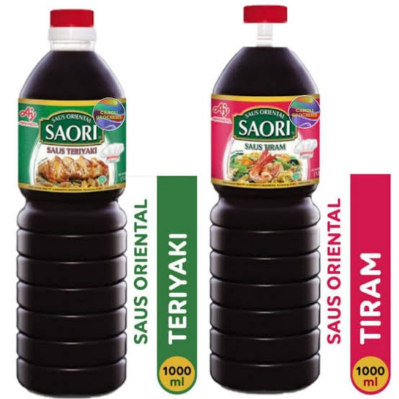 

Saori Saus Oriental Tiram Oyster 1000Ml| Oriental Teriyaki| Saori Saur Teriyaki