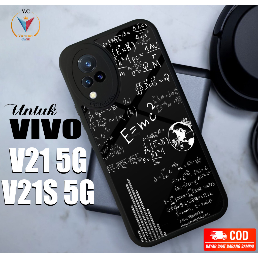 Case Vivo V21 5G V21S 5G Victory Case Motif [ RMS] Case Hp Glossy Casing Hardcase Softcase Bisa cod
