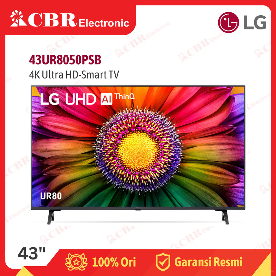 TV LG 43 Inch LED TV 43UR8050PSB (4K UHD - Smart TV)