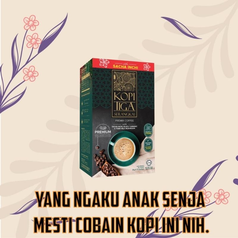 

Kopi Tiga Serangkai With Sacha Inchi